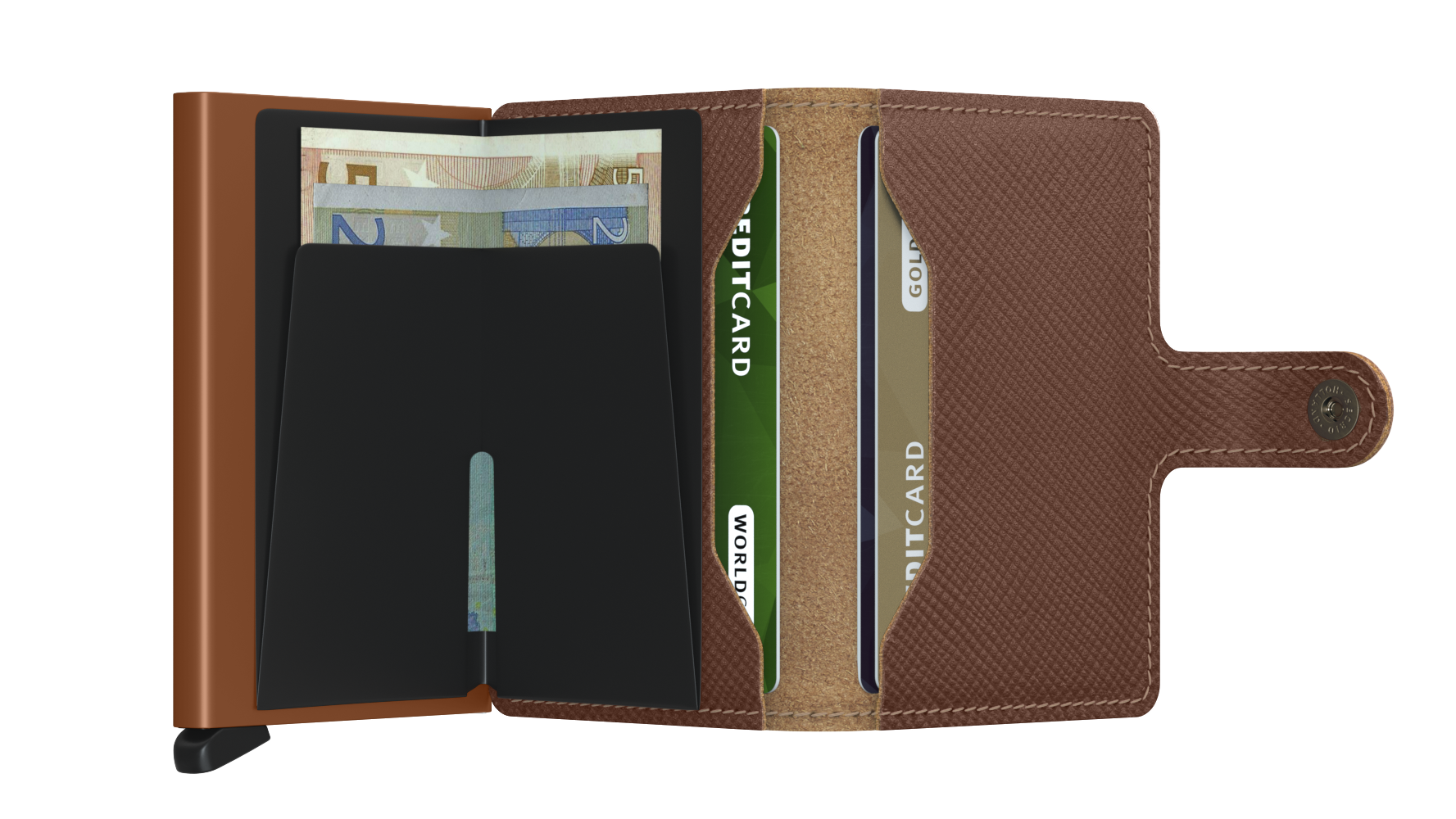 Saffiano Leather Miniwallet