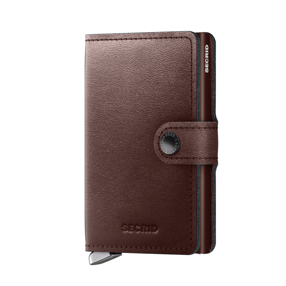 Secrid premium miniwallet dusk leather dark brown