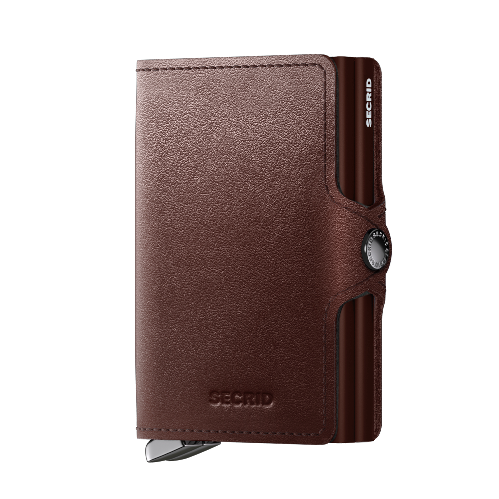 Secrid premium twinwallet dusk leather dark brown