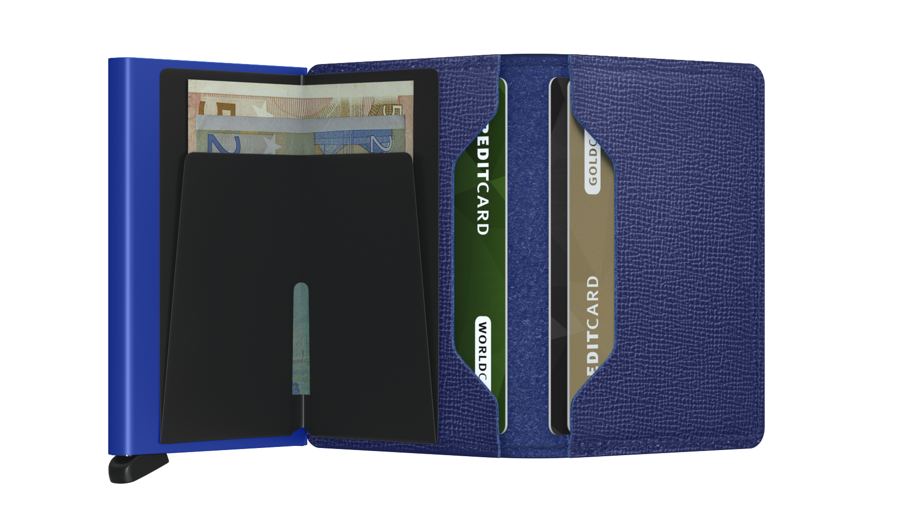 Crisple Leather Slimwallet