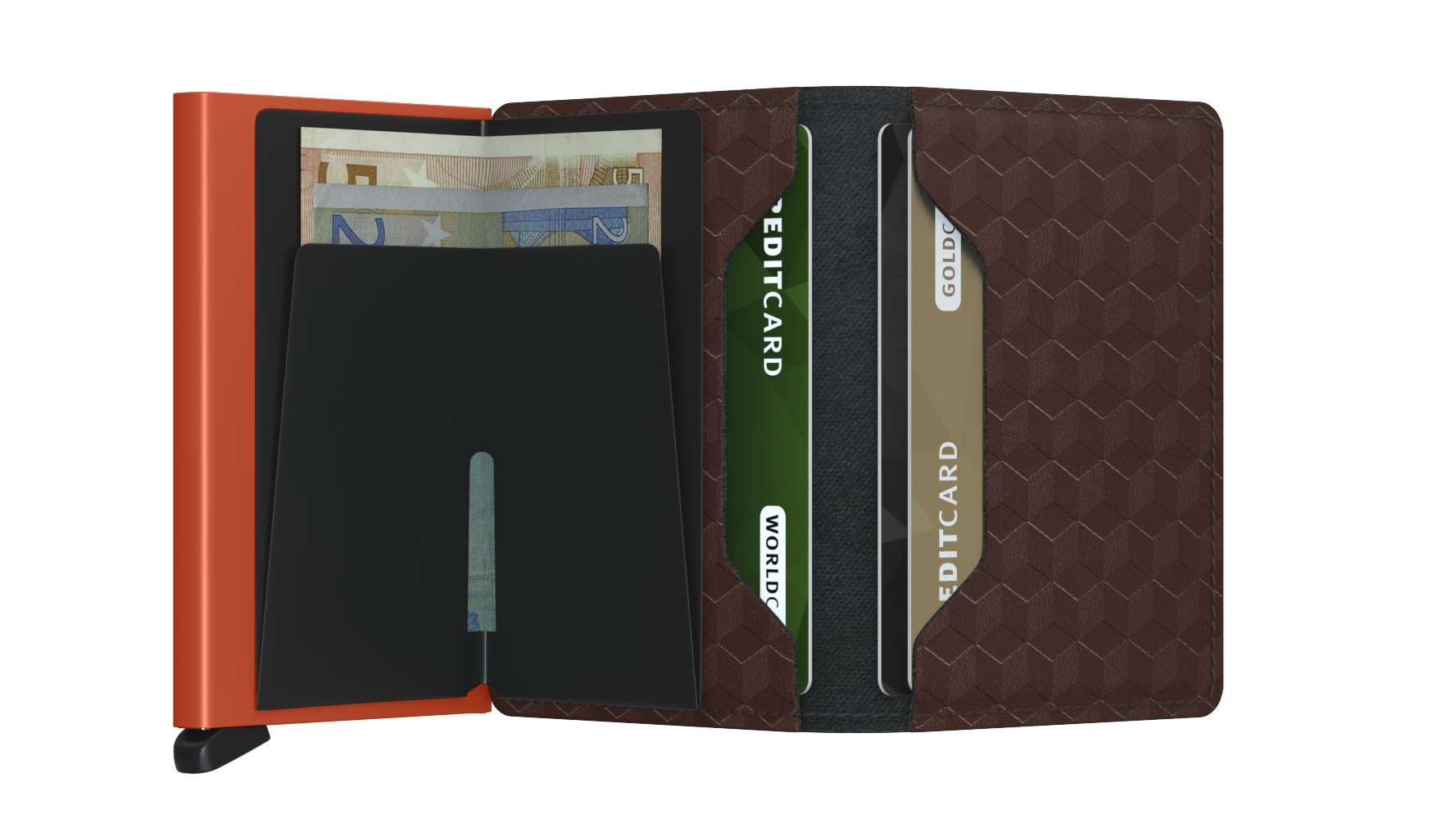 Optical Leather Slimwallet