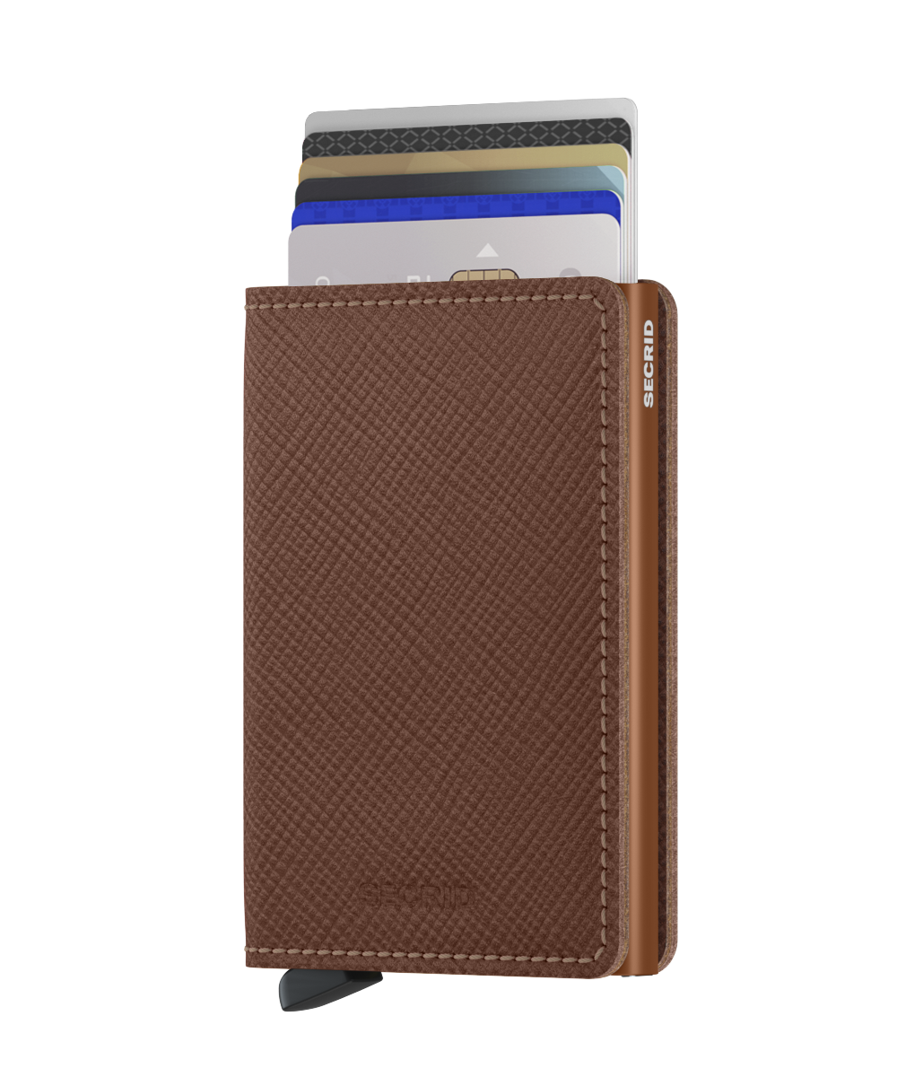 Saffiano Leather Slimwallet