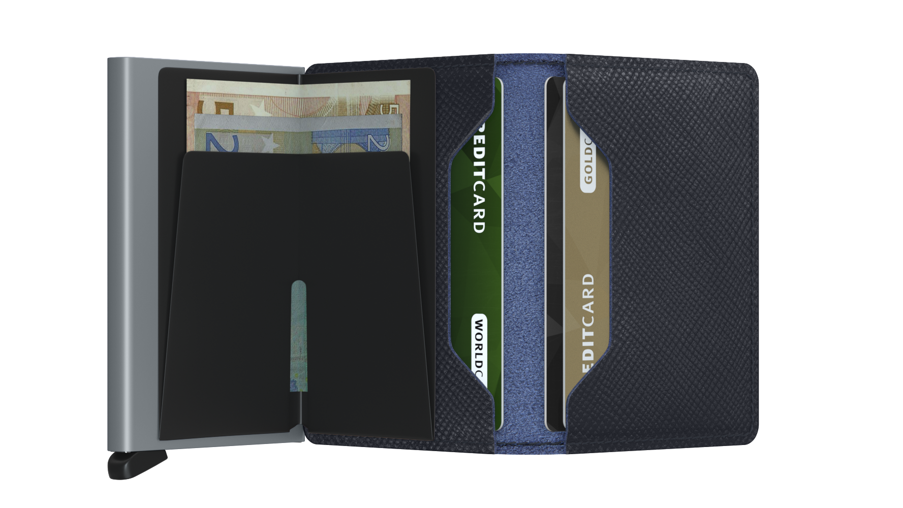 Saffiano Leather Slimwallet