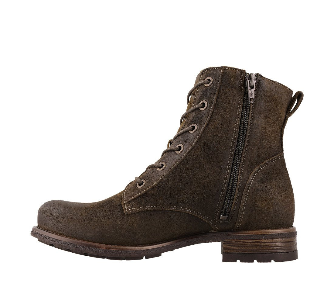boot camp taos women olive zipper