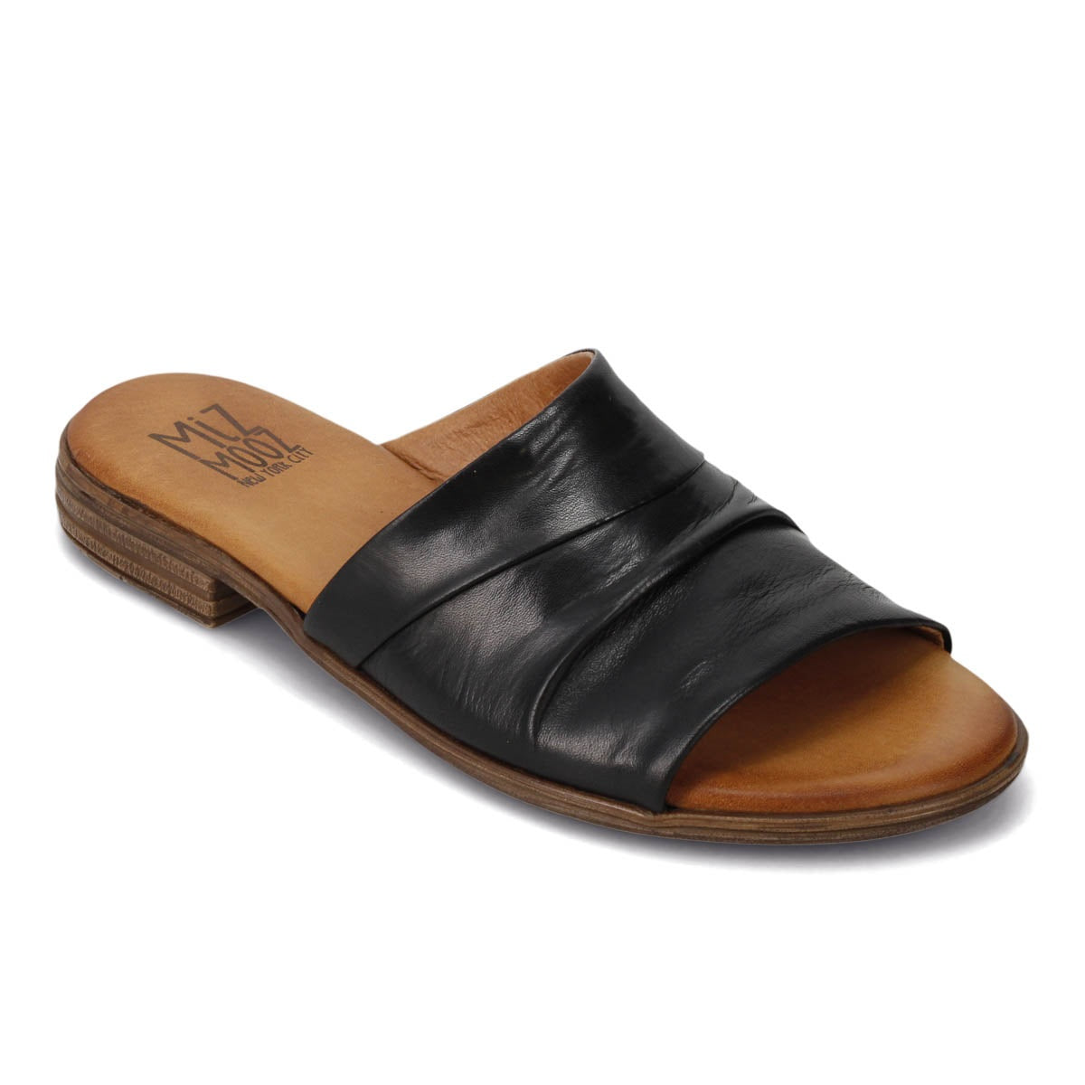 Miz Mooz Delilah slide sandal women black