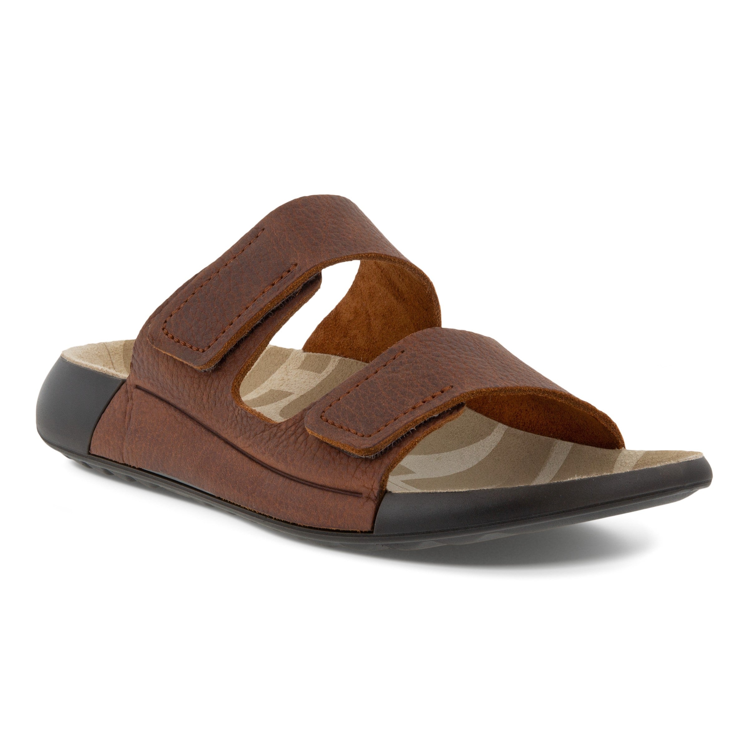 ecco 2nd cozmo slide sandal women ecco tuscany brown