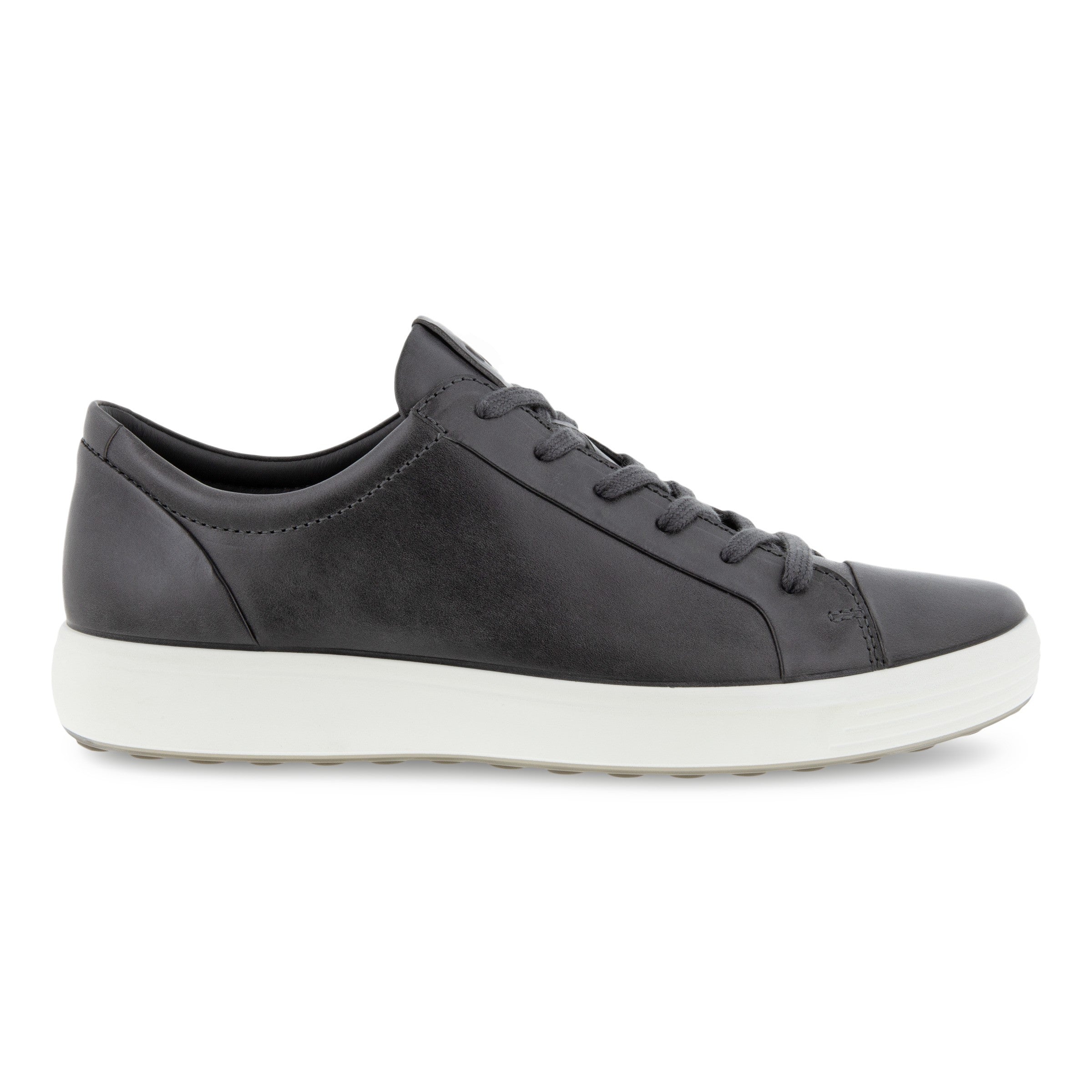 ECCO Soft 7 sneaker men shoe titanium grey side