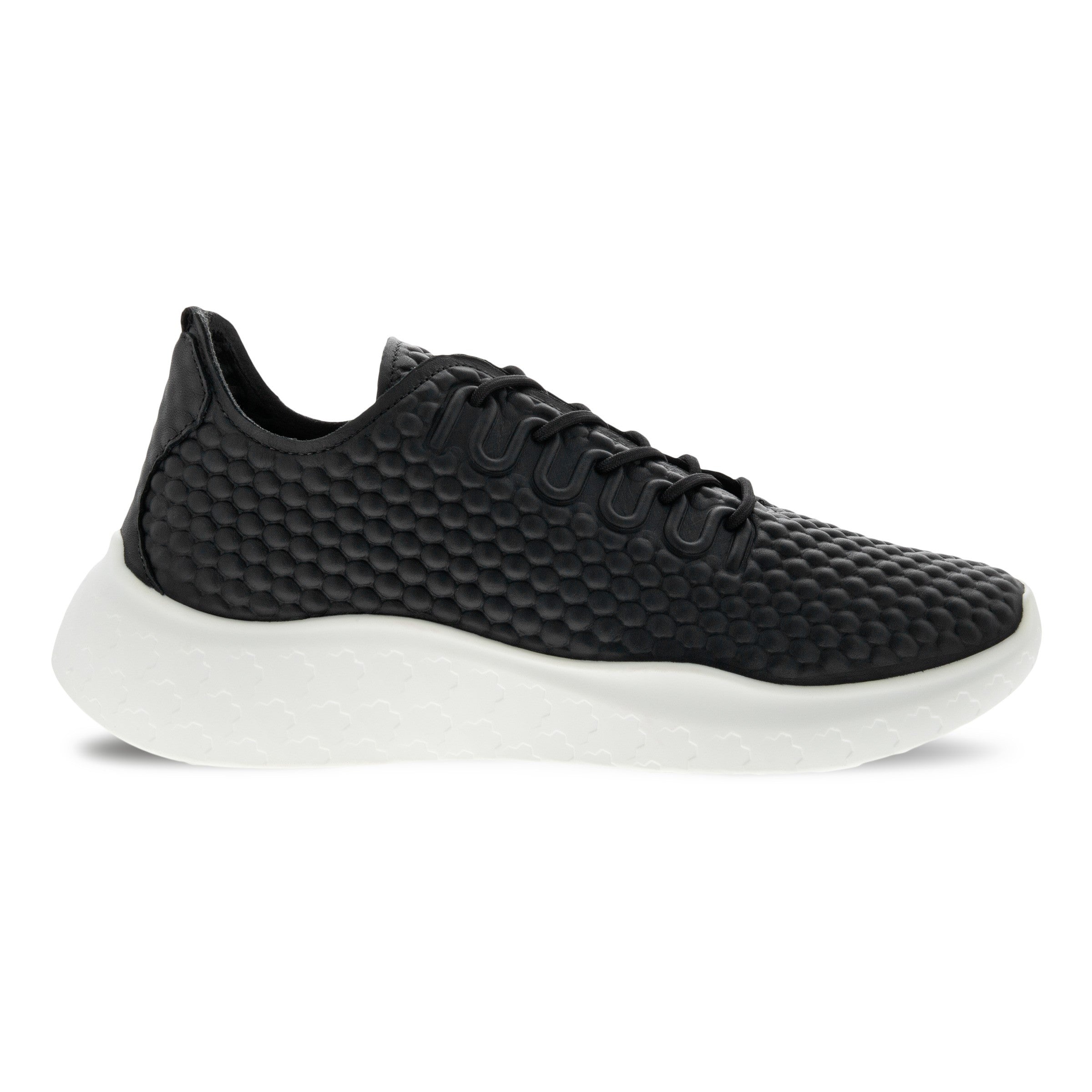 ecco therap sneaker shoe men black side