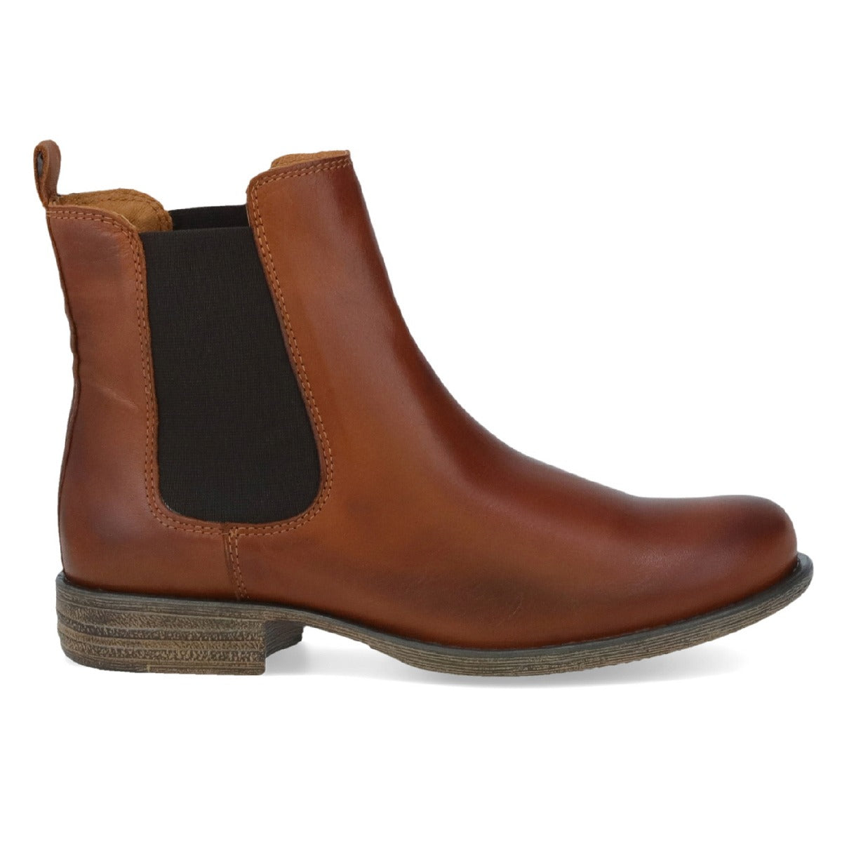 Miz mooz lewis chelsea boot brandy tan side