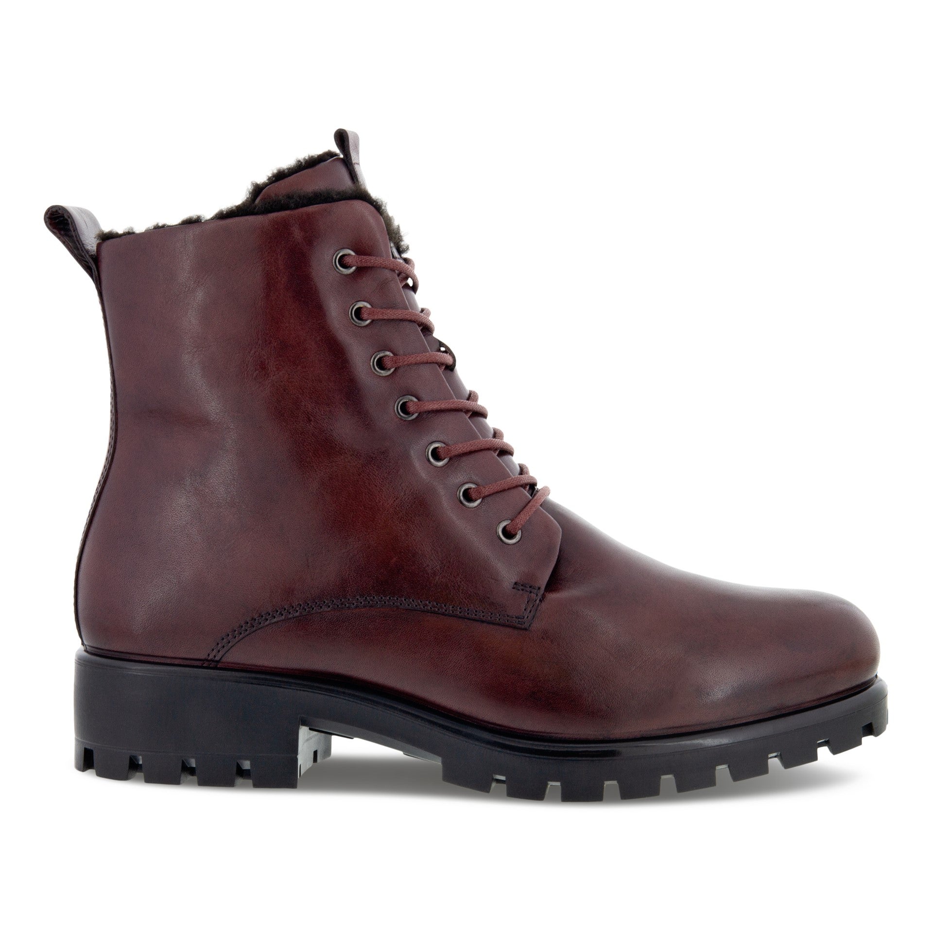 ECCO modtray winter boot women andorra red side