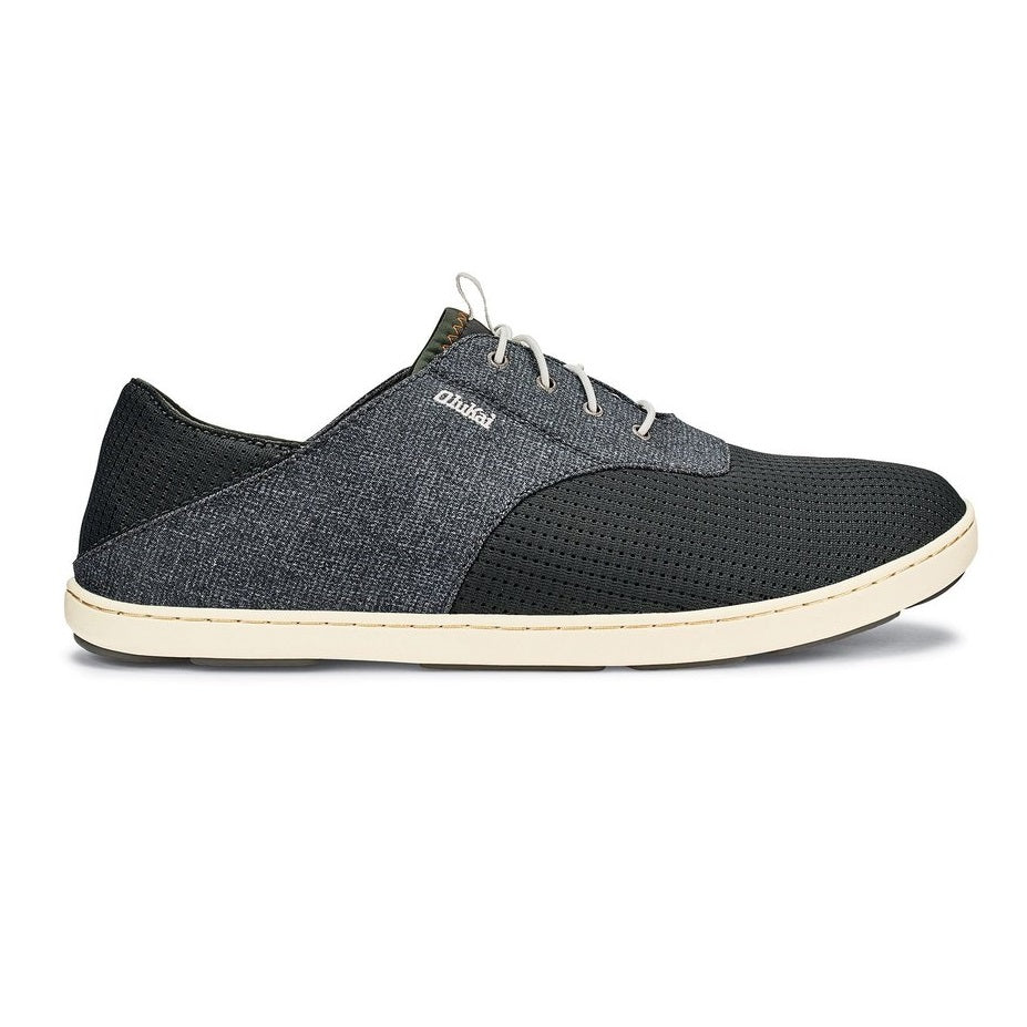 olukai nohea moku sneaker shoe men's dark shadow side