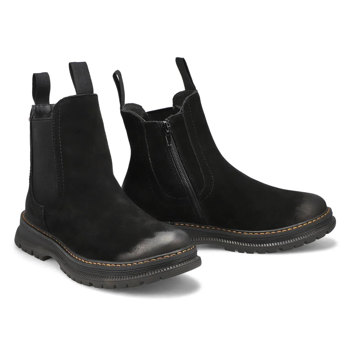 josef seibel women paloma 03 waterproof boot black pair zipper