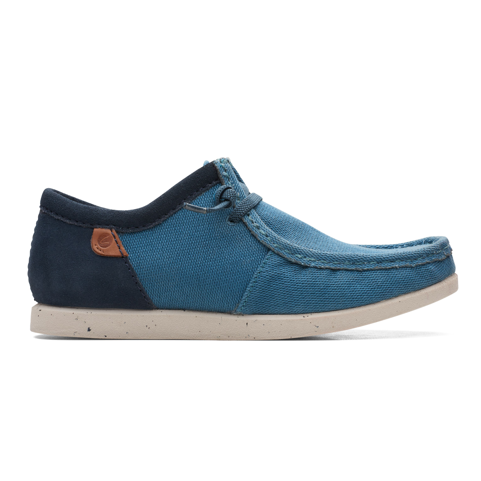 shacrelite moc shoe men clarks teal combination