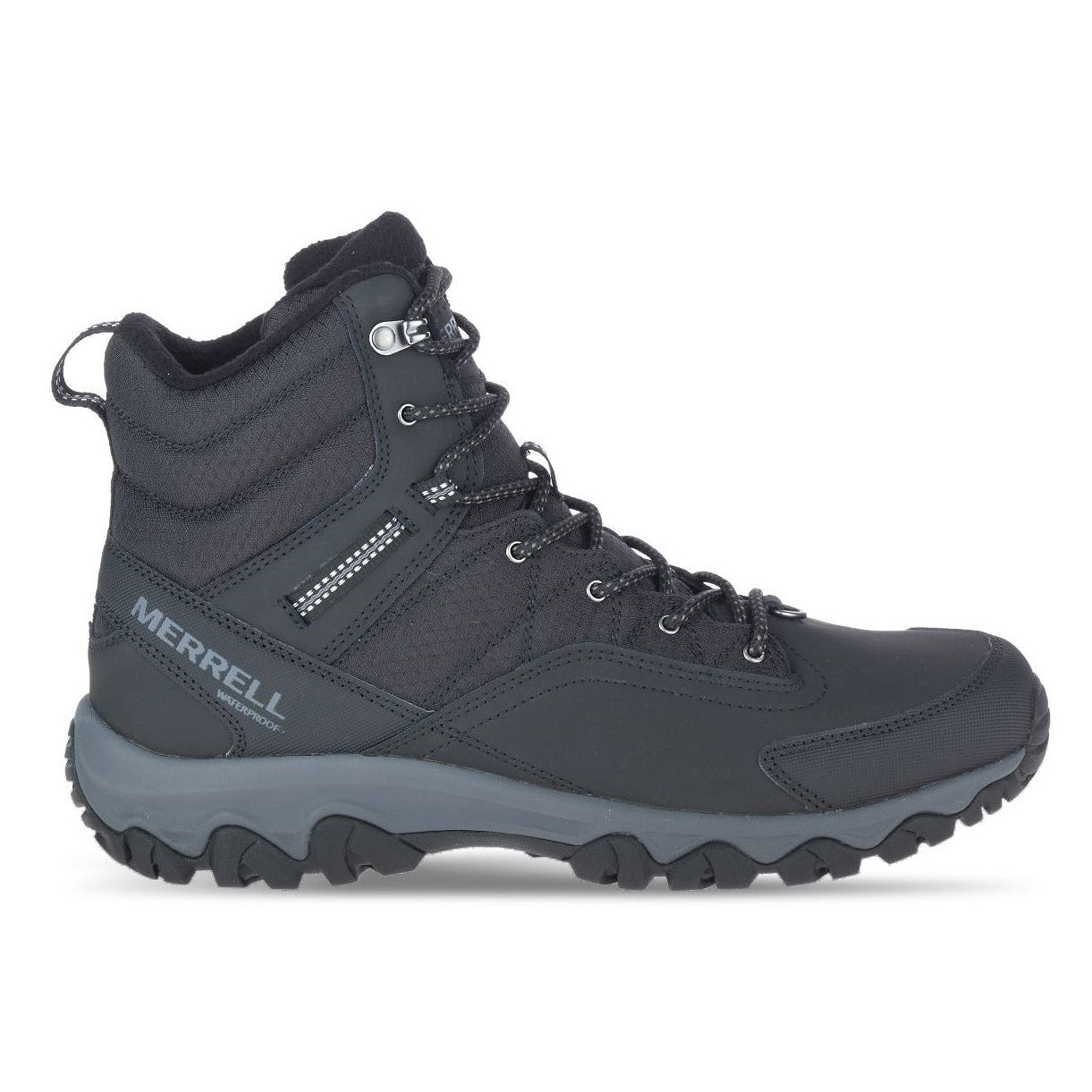 Thermo akita men's winter boot Merrell black side