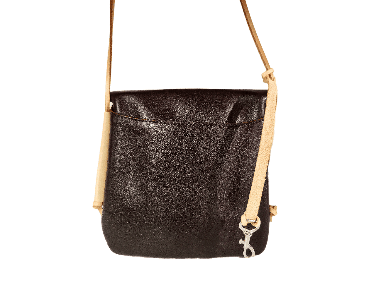 Umi Shoulder Bag (Dark Brown/Natural Straps)