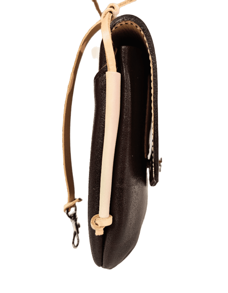 Umi Shoulder Bag (Dark Brown/Natural Straps)