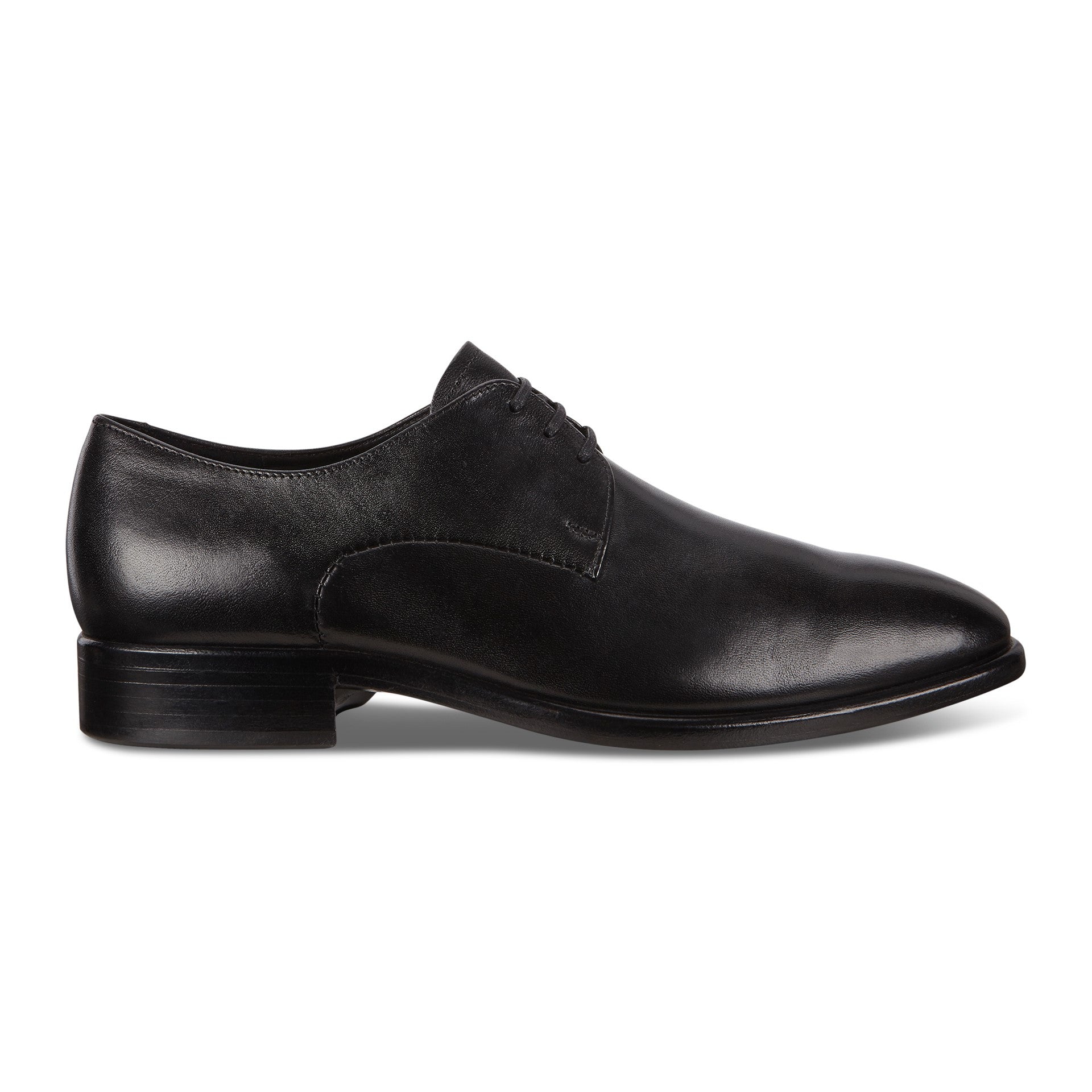 ecco vitrus mondial men derby shoe black side