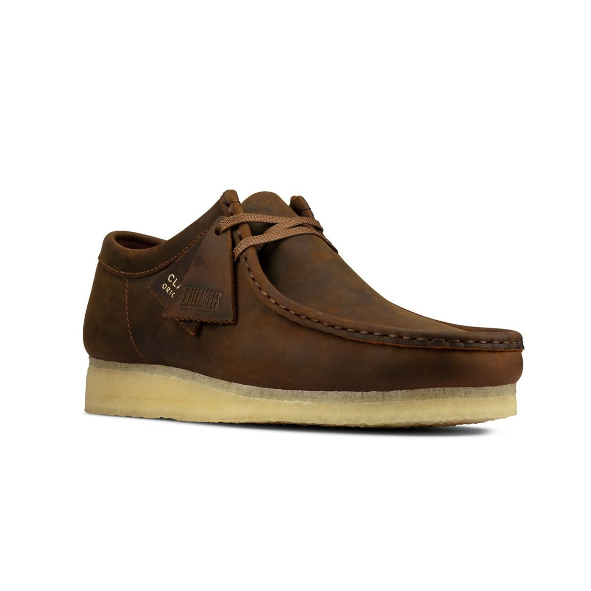 clarks originals men wallabee shoe beeswax