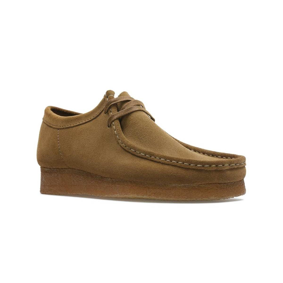 clarks originals men wallabee shoe cola suede