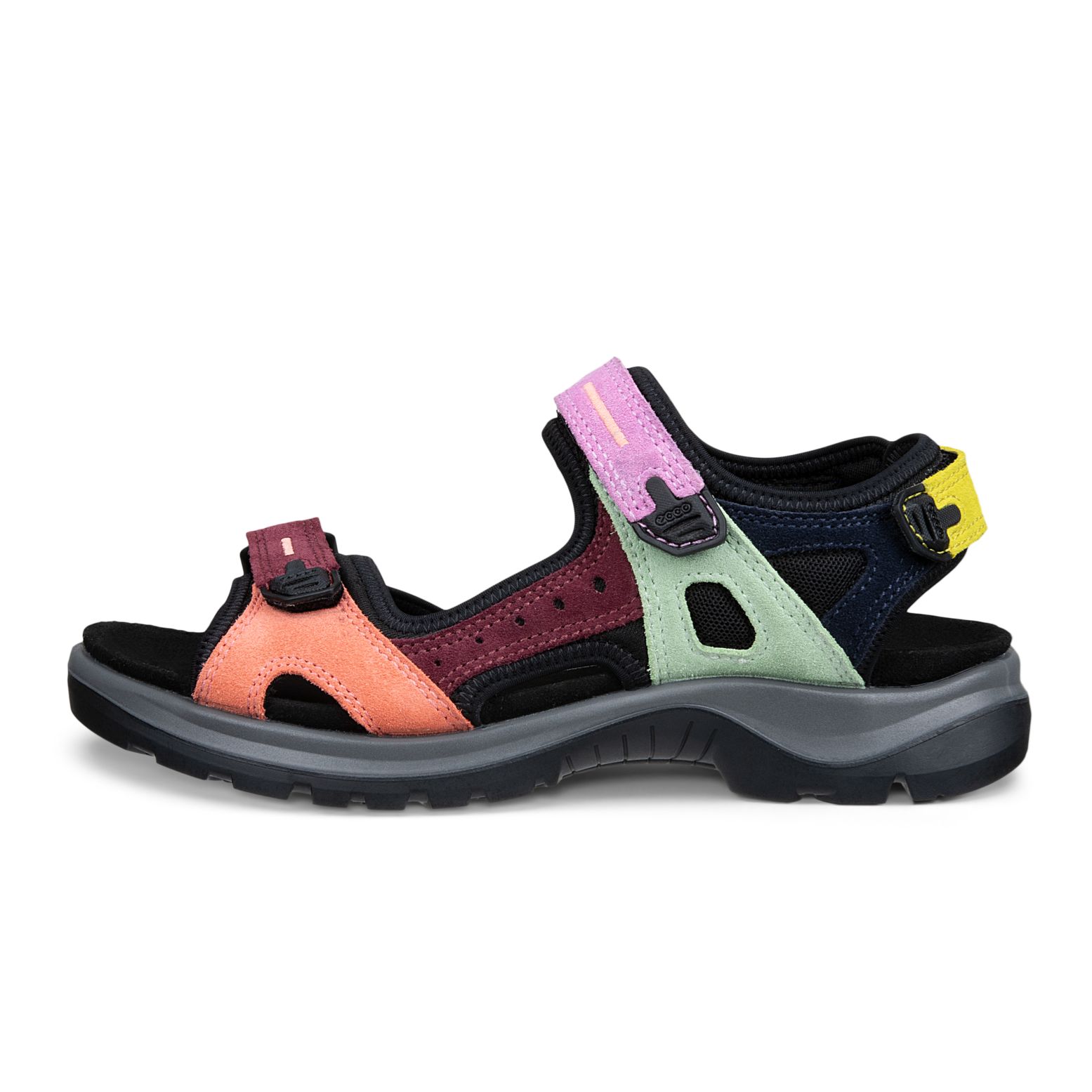 ECCO Offroad yucatan sandal women 20th anniversary multicolour side 069563