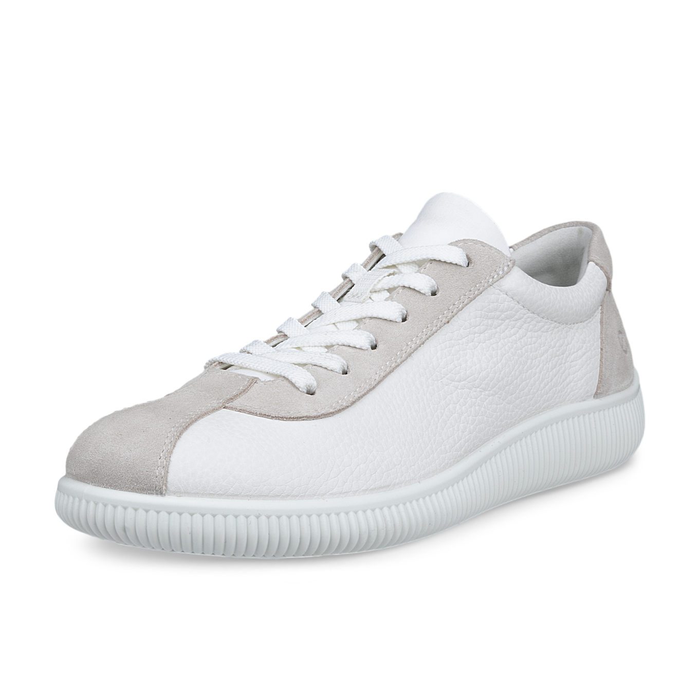 ECCO Soft Zero walking shoe women white beige 22025352292