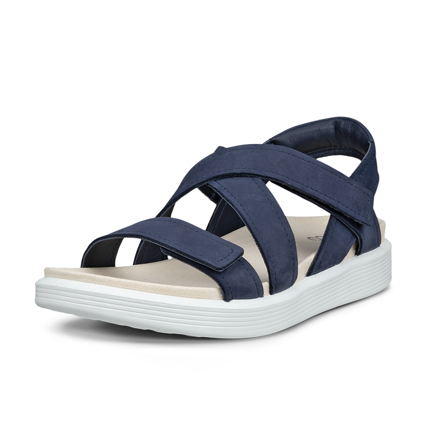 ECCO Soft Sandal cross strap women marine blue 238813