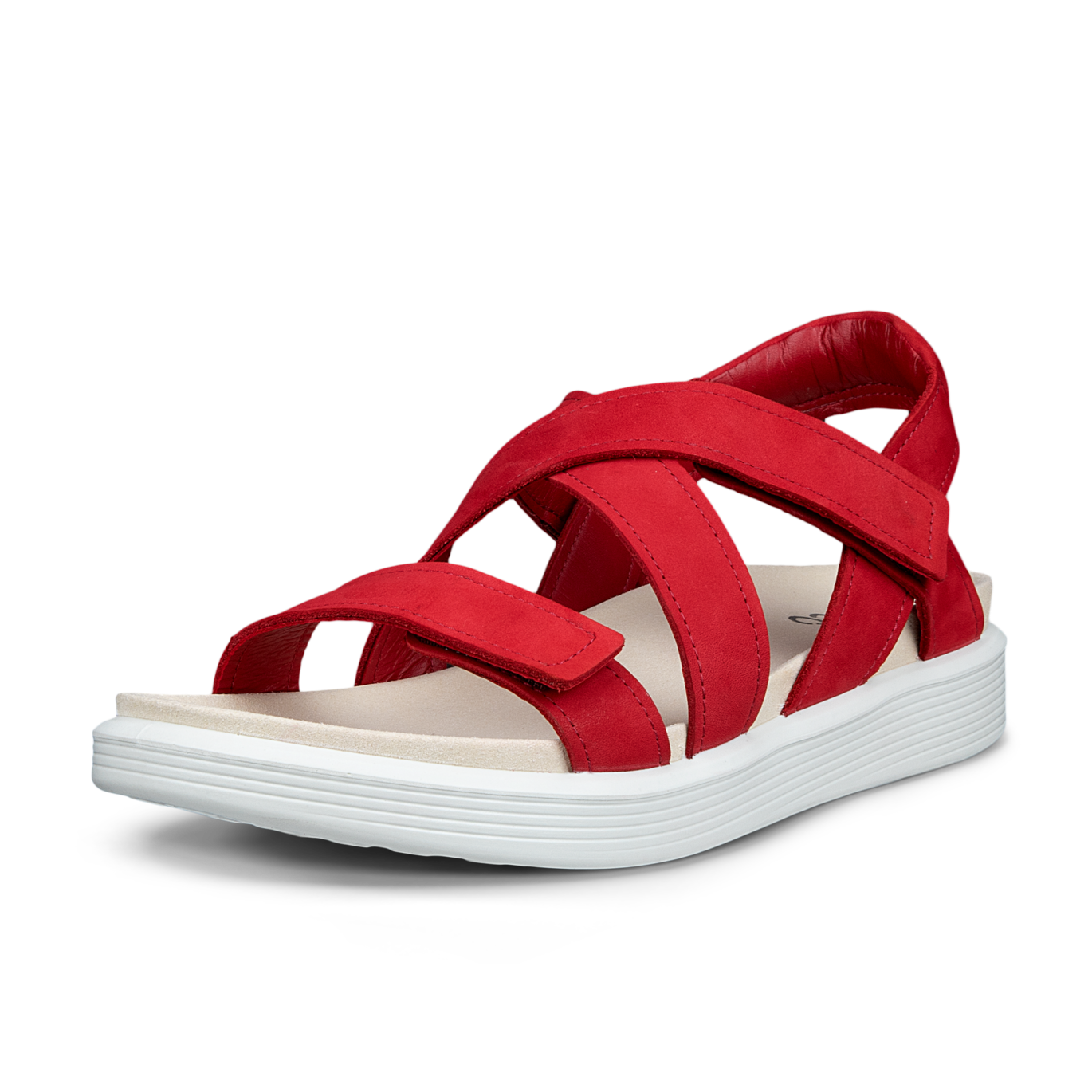 ECCO Soft Sandal cross strap women chili red 238813