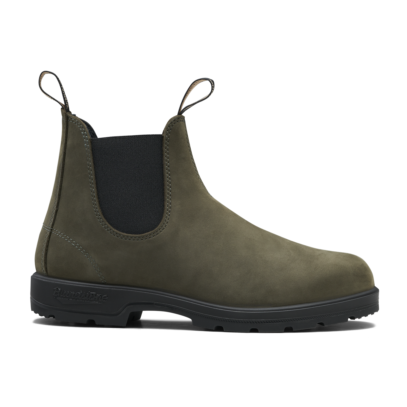 Blundstone #2442 classic boot forest nubuck side