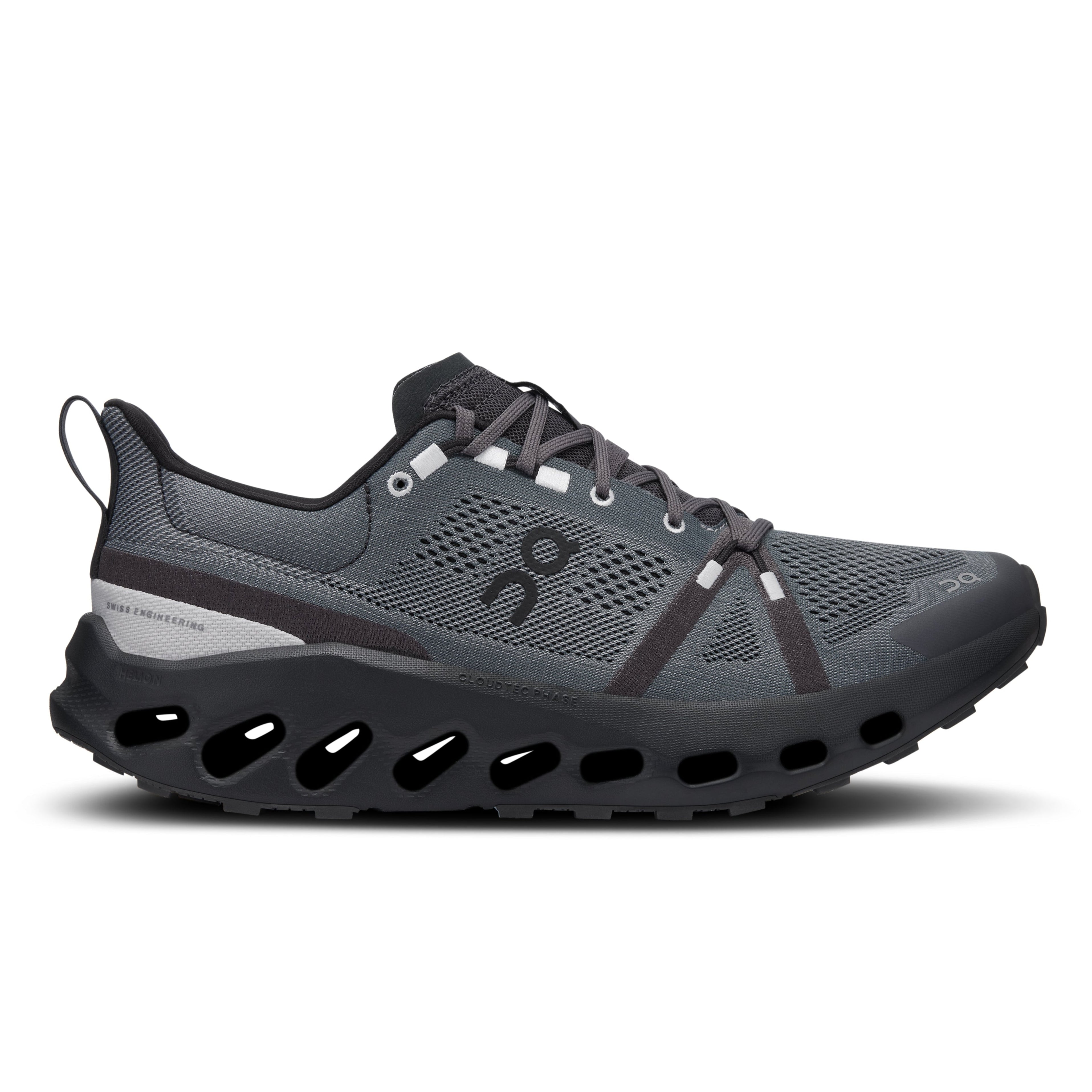 Cloudsurfer Trail running shoe On eclipse black side