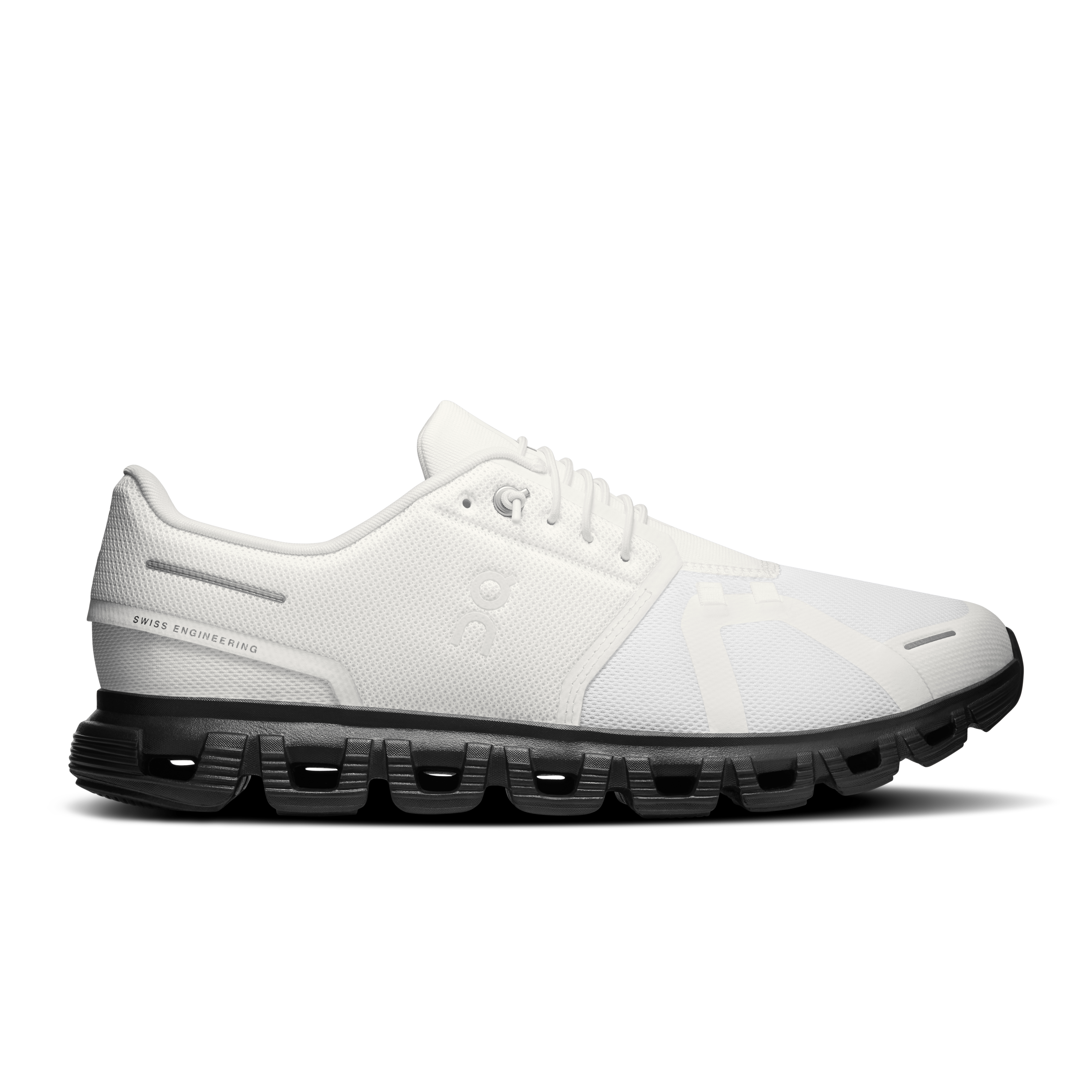 On Cloud 6 slip-on shoe men white black side 3MF10070462