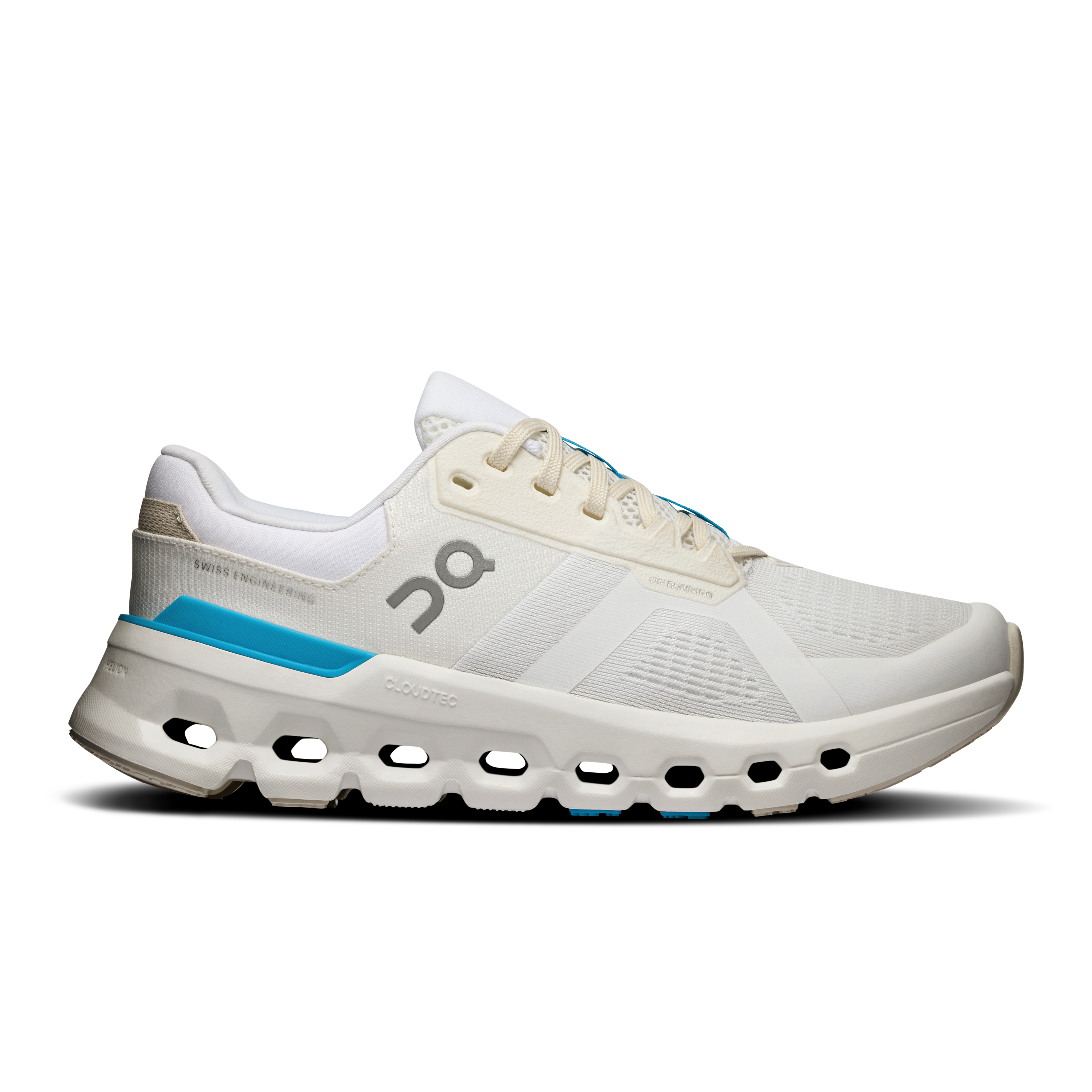 Cloudrunner 2 running shoe women On white horizon blue side 3WE10133195
