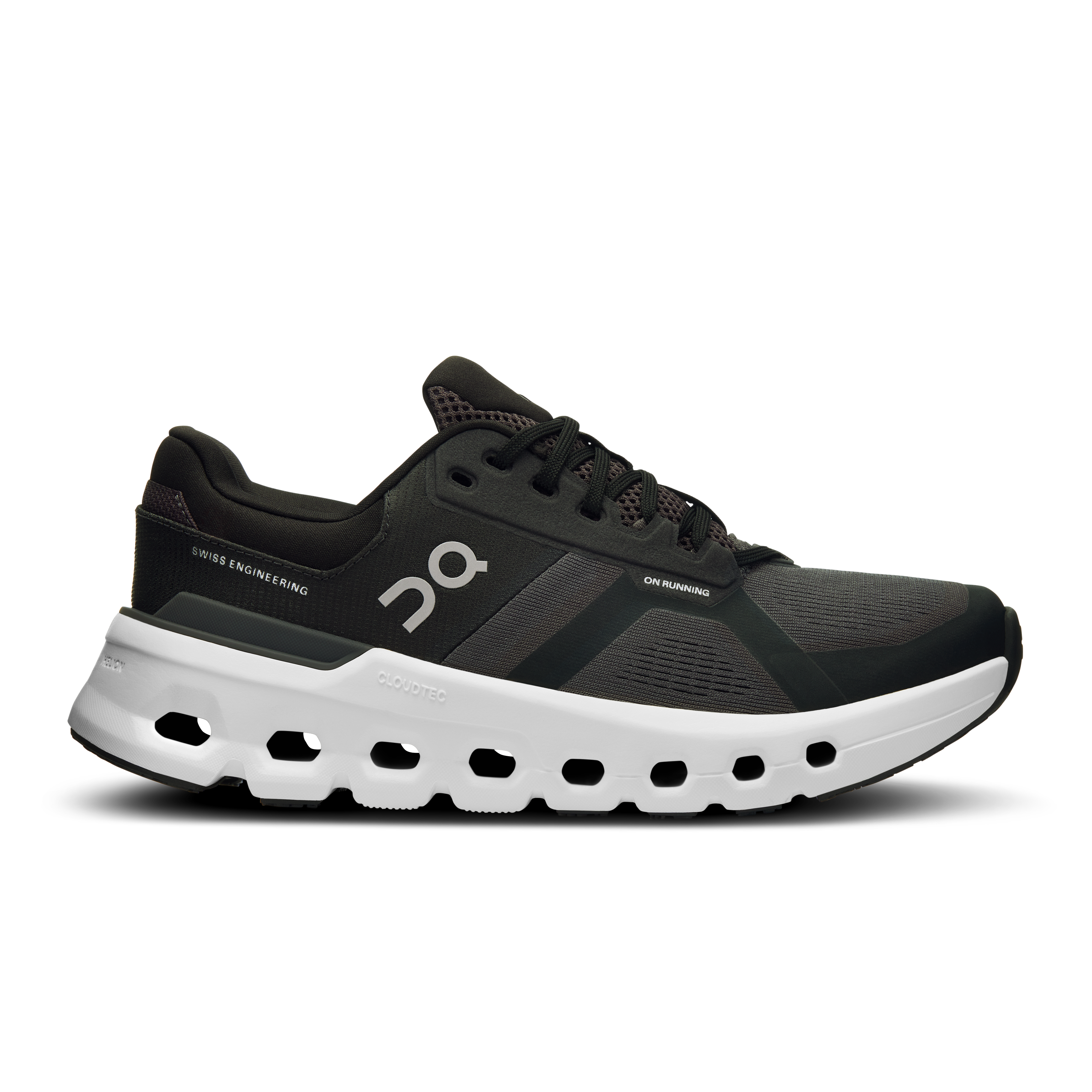 Cloudrunner 2 wide women On running shoe eclipse black side 3WE10340264