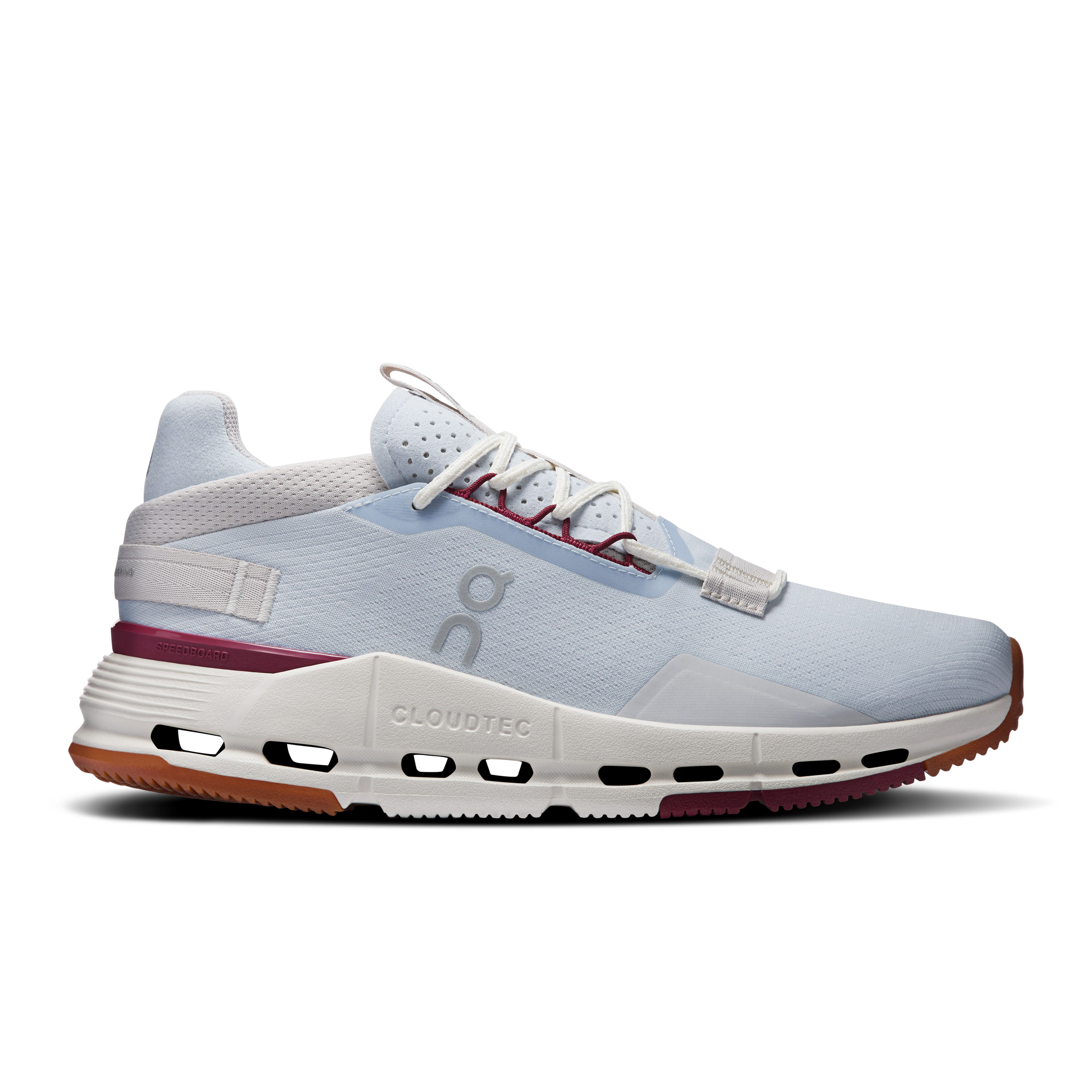 Cloudnova 2 sneaker women On heather sienna side 3WE30224801