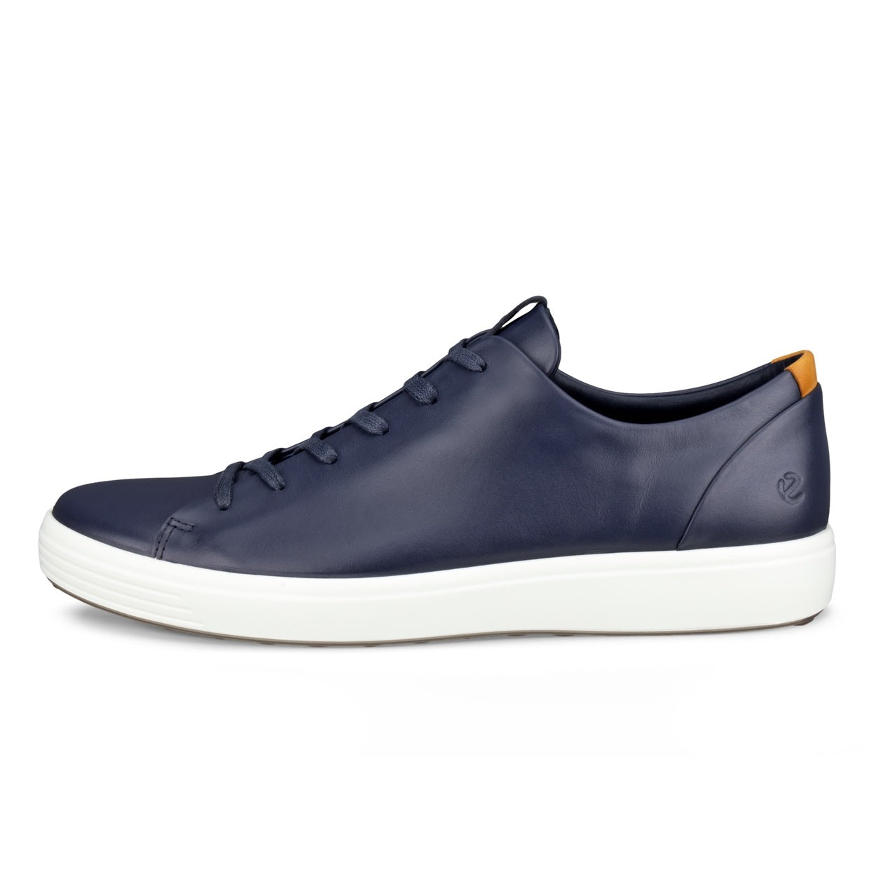 soft 7 dress sneaker shoe men ecco marine dark blue side 470794
