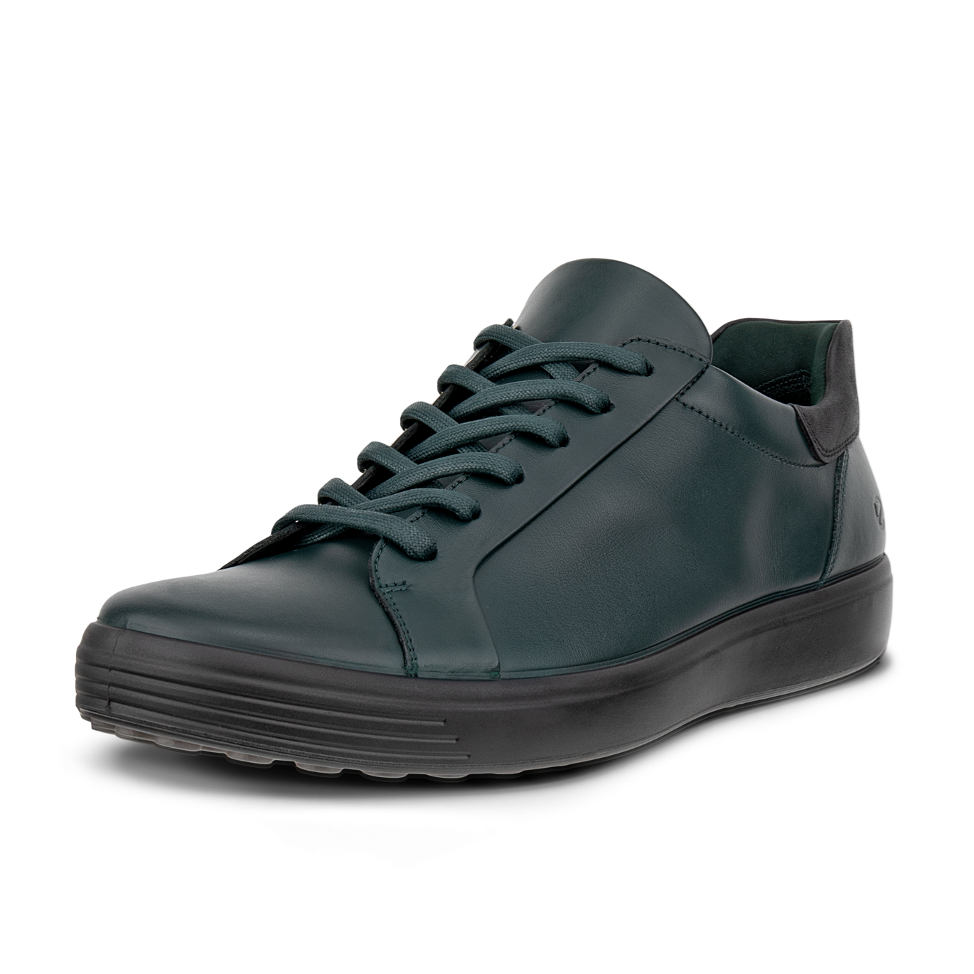 ECCO Soft 7 easy slip lace sneaker men sea tangle teal 470824