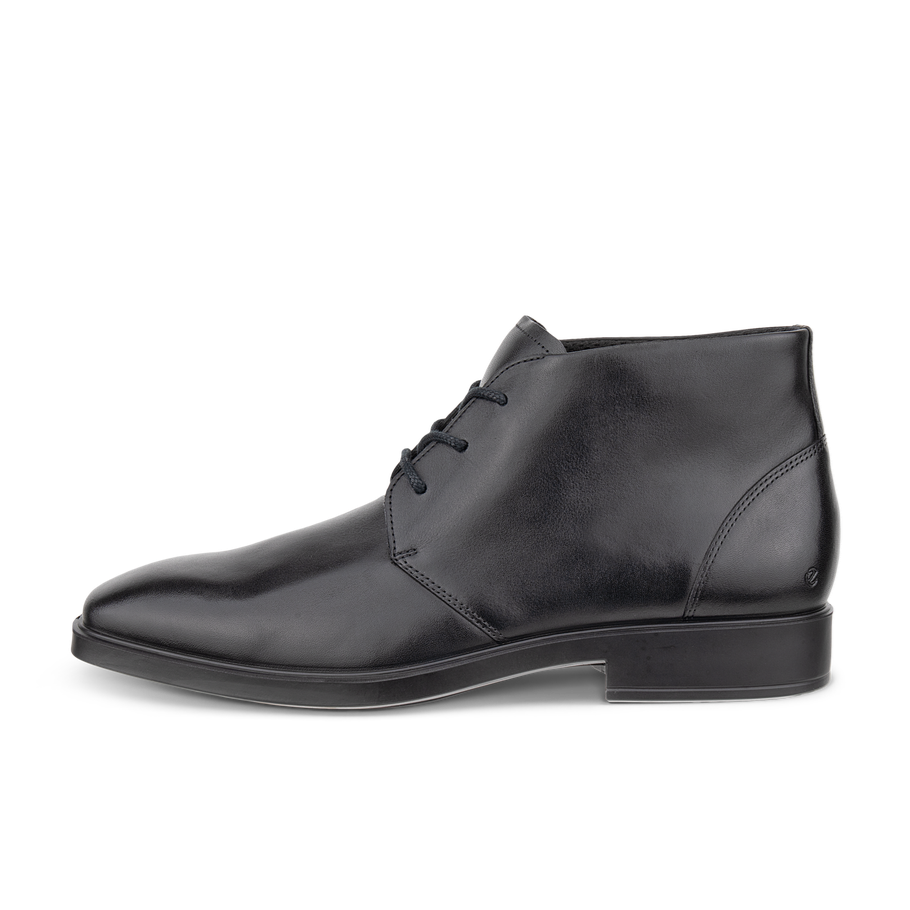 ECCO metropole milan chukka boot men black side 52335401001