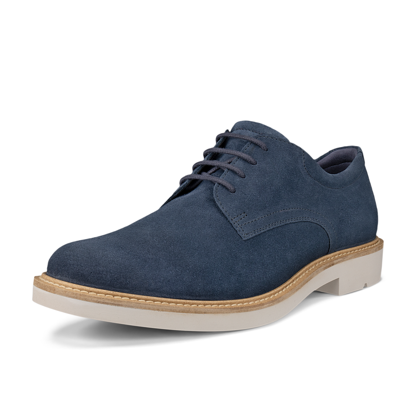 ECCO Metropole London derby shoe men ombre blue suede 525604