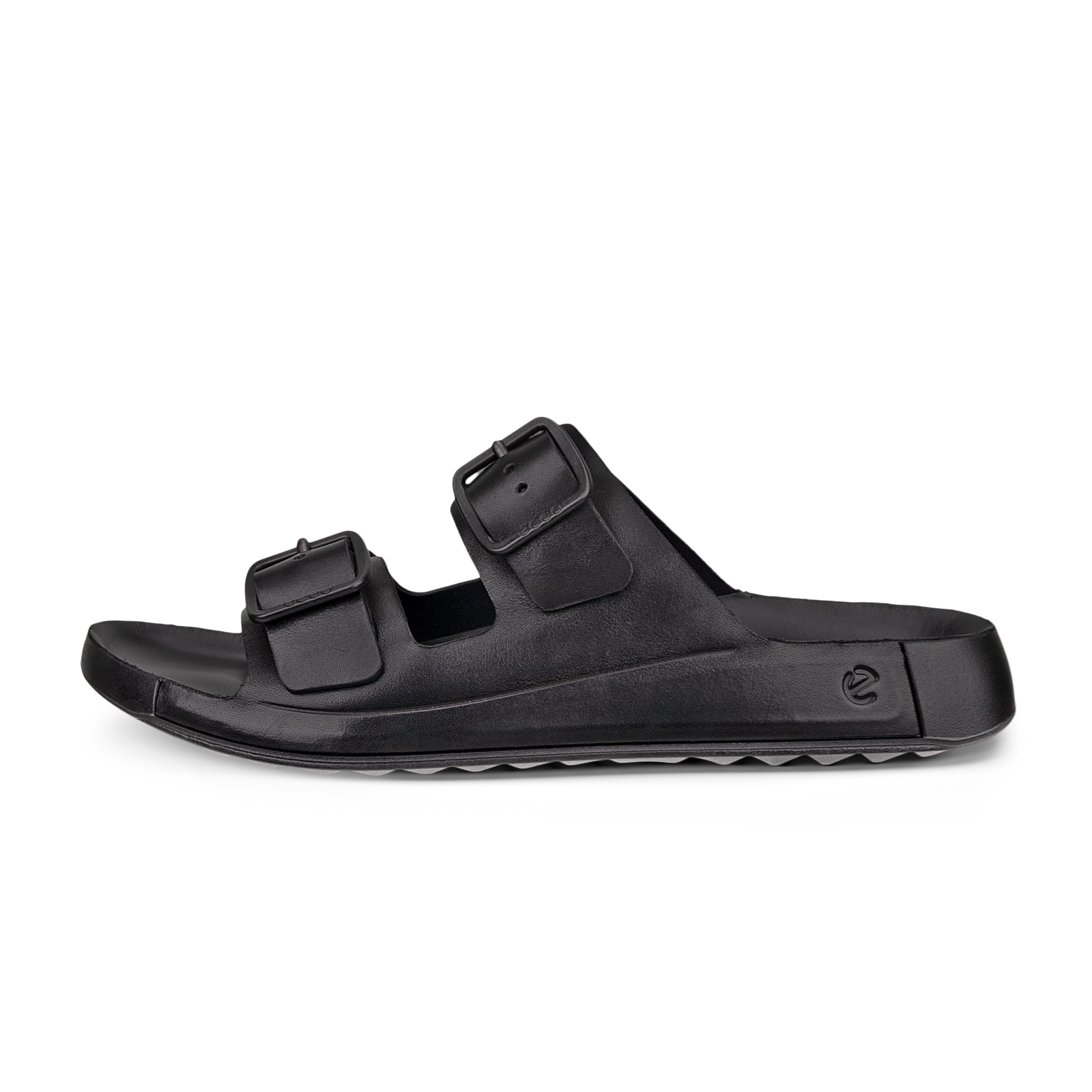 ECCO premium Cozmo slide sandal men black side 552804