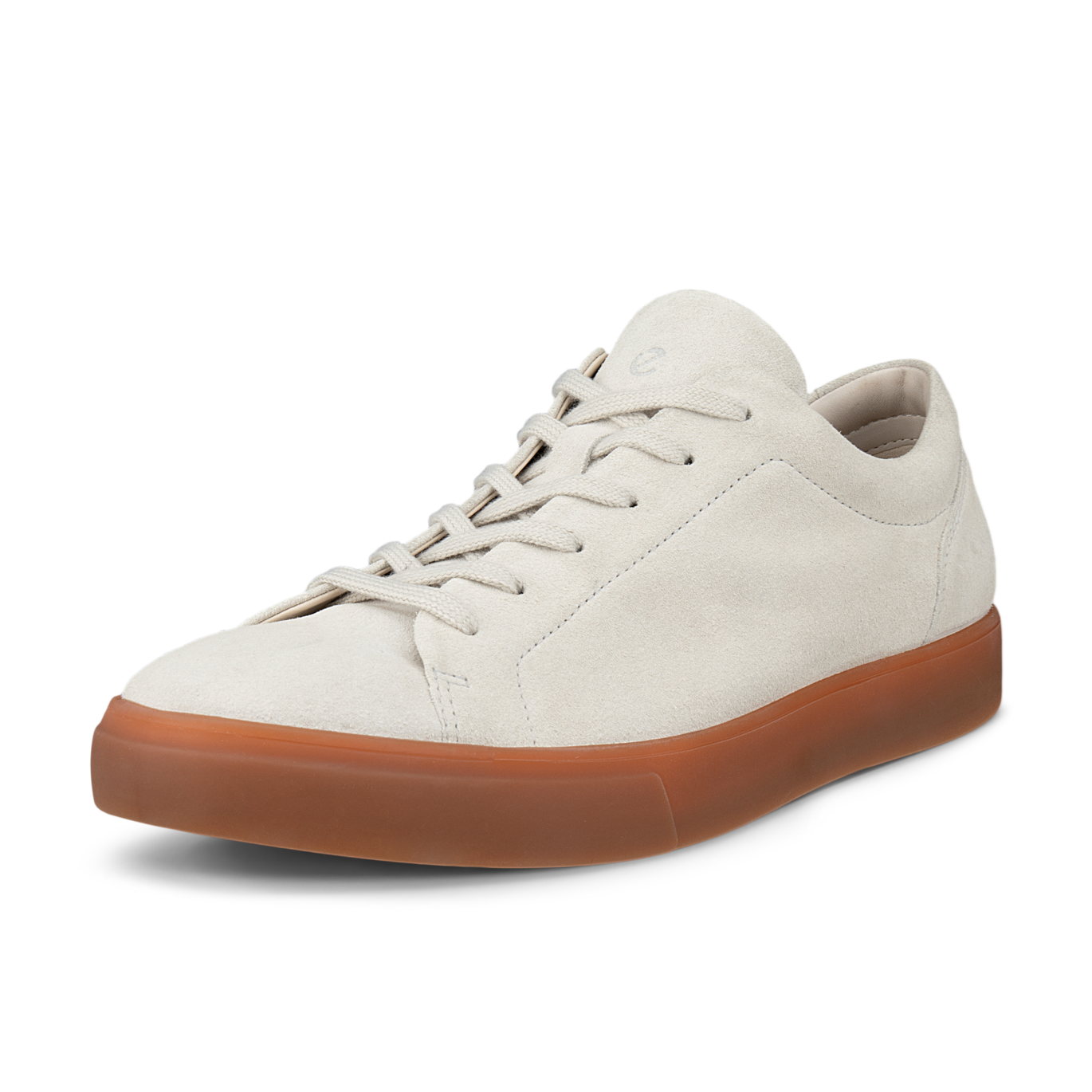 ECCO soft 10 men sneaker shoe gravel suede 560114
