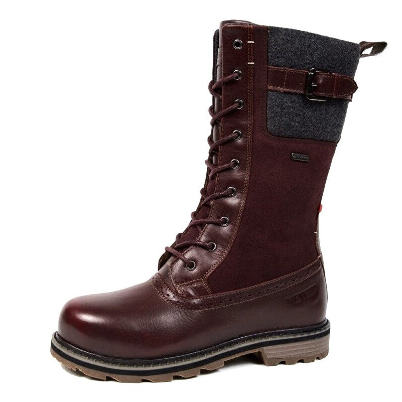 Nexgrip Ice Jenna women cleated winter boot burgundy