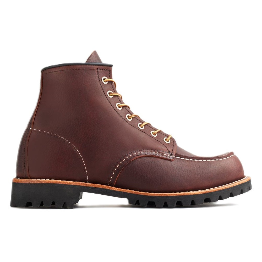 Red Wing Roughneck boot men #8146 briar brown side