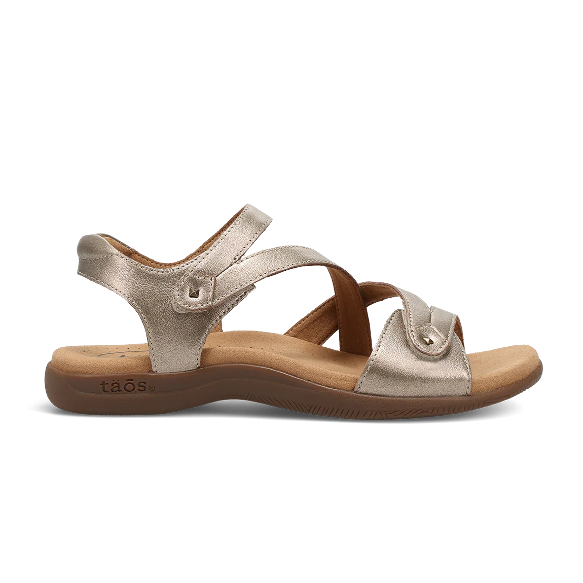 Big Time Taos walking sandal women champagne side