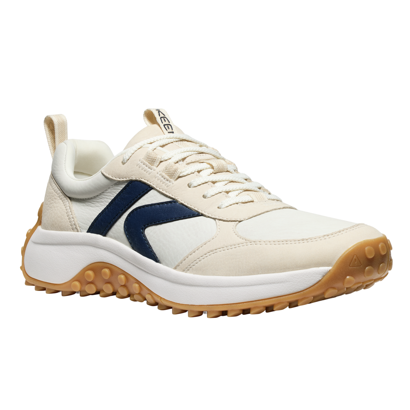 KS86 leather sneaker Keen men birch white