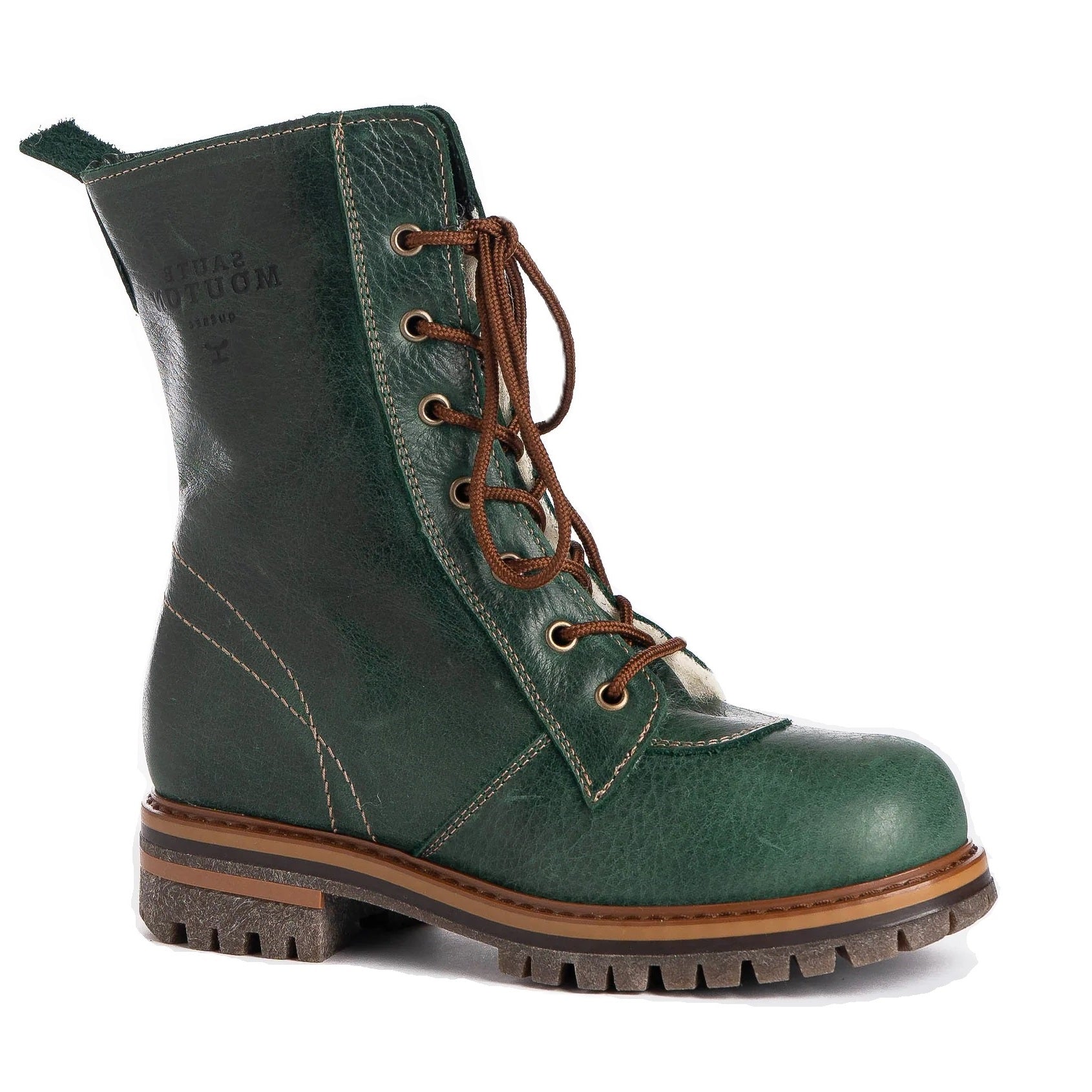 Lisette women winter boot Saute Mouton green