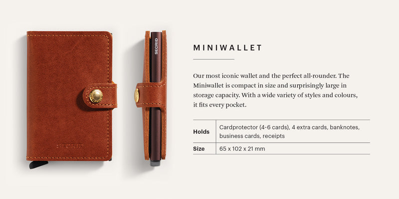 Dusk Leather Premium Miniwallet - Secrid