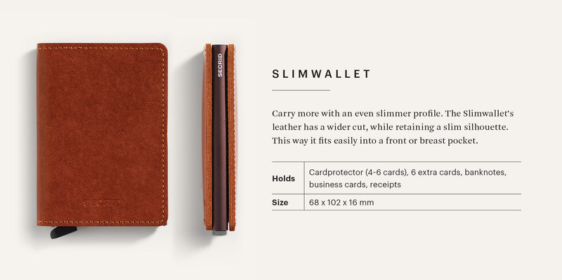 Vegetable Tan Slimwallet
