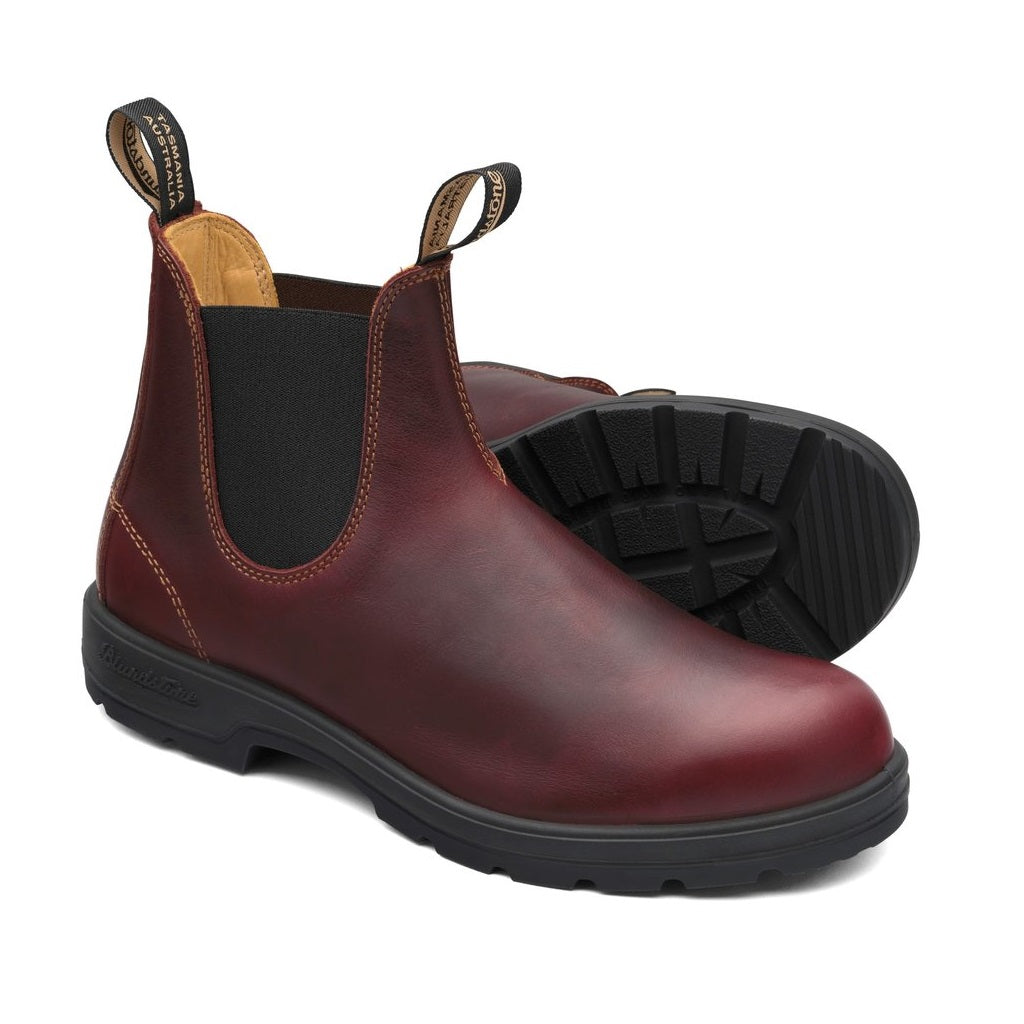 blundstone classic boot 1440 redwood pair bottom sole