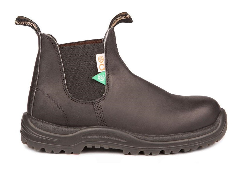 blundstone csa work safety boot 163 black side