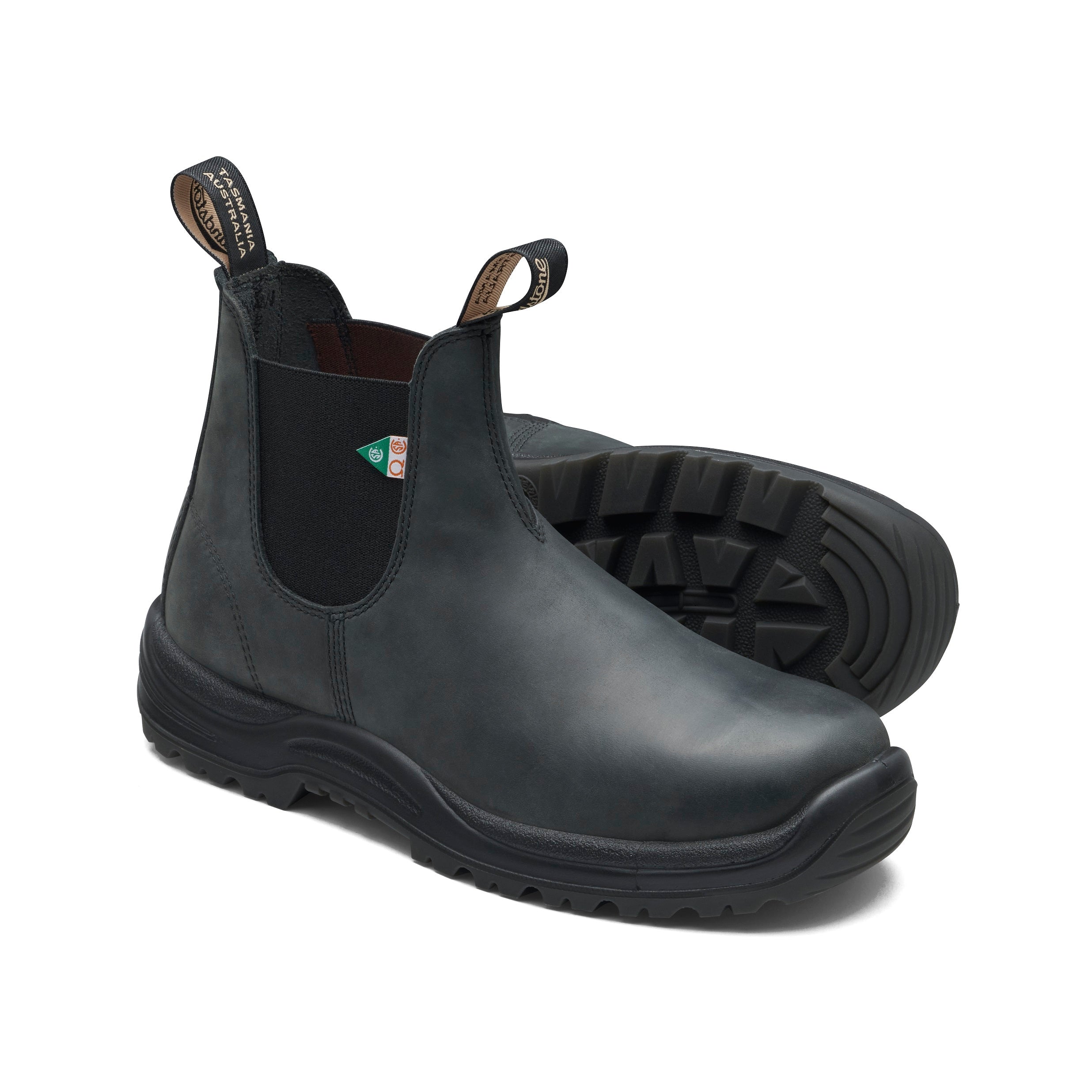 Blundstone 181 CSA Work Safety Boot Waxy Rustic Black