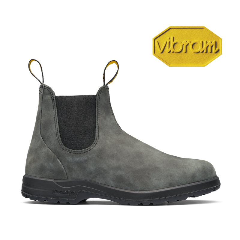 Blundstone 2055 - All Terrain Boot (Rustic Black) Vibram